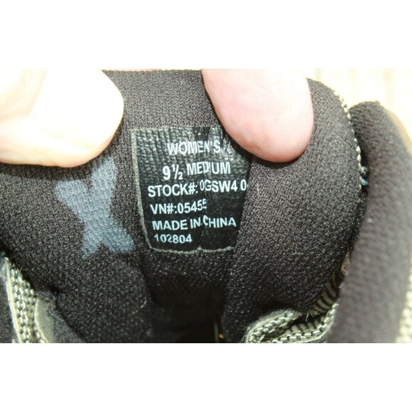 LL Bean Storm Chaser Brown Leather Lace Up Waterproof Hiking Boots Size 9.5 M - Picture 8 of 9